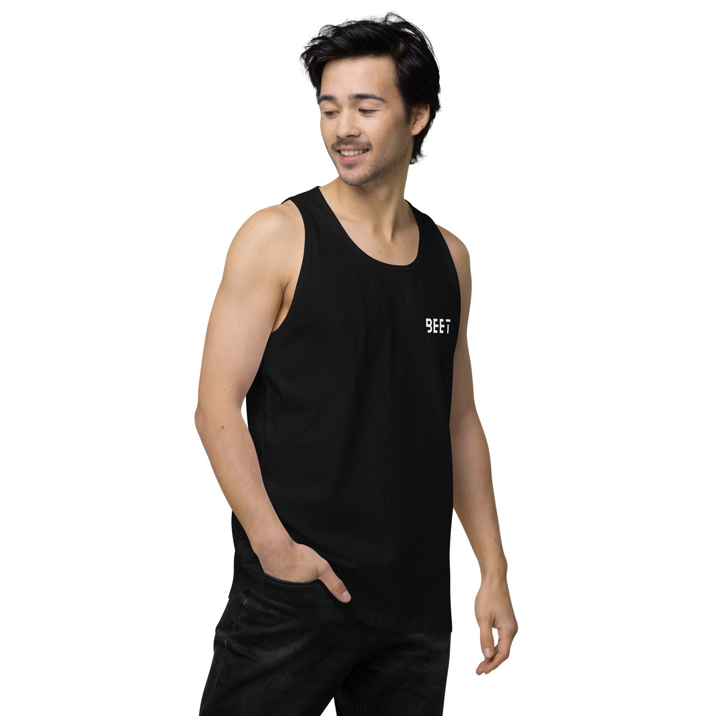 BEET Men's Premium Tank Top